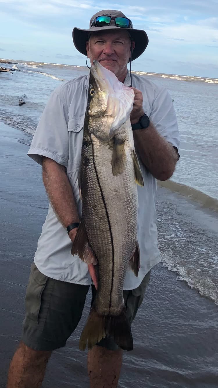CR #375 - big snook on the beach