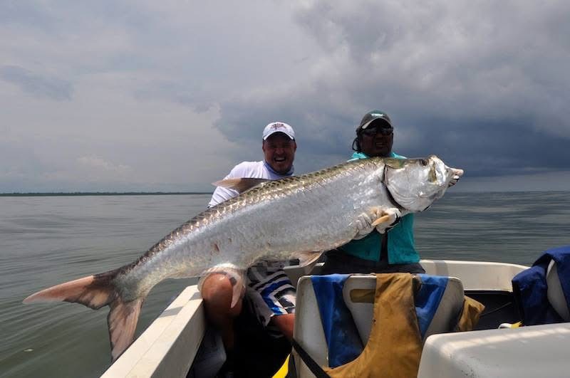 CR #375 - giant tarpon in the boat