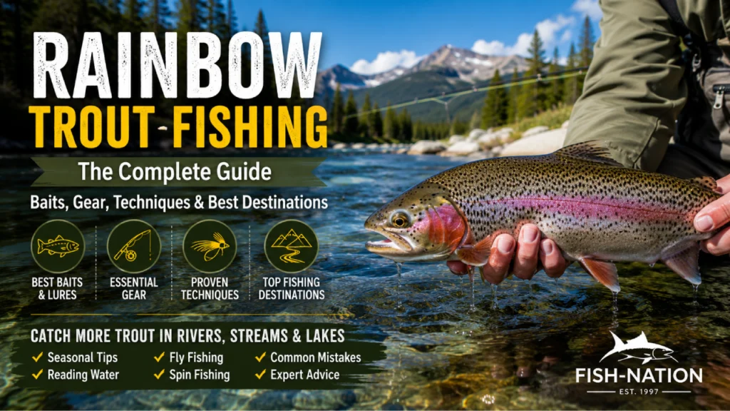 Rainbow Trout Fishing: The Complete Guide to Catching More Trout in 2026