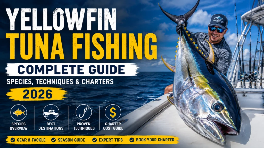 Yellowfin Tuna Fishing: Complete Guide — Species, Techniques & Charters (2026)