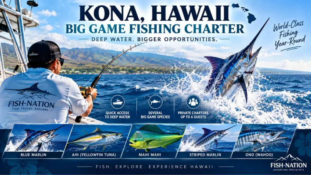 Kona Hawaii Big Game Fishing Charter